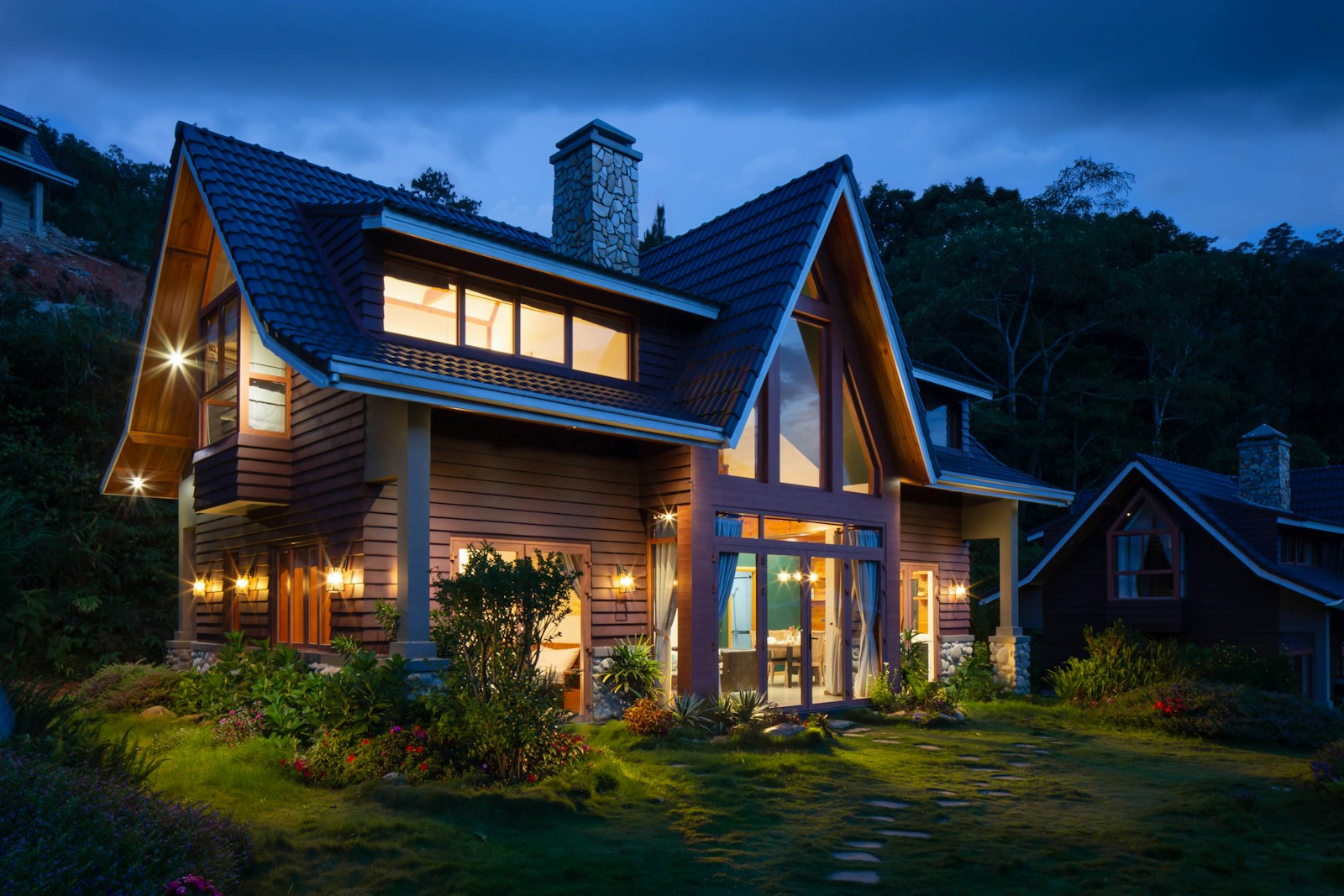 A lakefront home on a Finger Lakes shoreline.